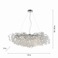 Lampa wisząca RICICLE Chrom G9  2036-17 Paul Neuhause