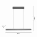 Lampa wisząca PURE E-MOT Paul Neuhaus 2570-15