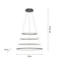 Lampa wisząca TESSARA 2124-13 Paul Neuhaus