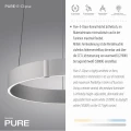Lampa wisząca PURE E-Cli Paul Neuhaus 2560-95