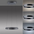 Lampa wisząca PURE E-CLIPSE Szary LED 2700-5000K 2560-15 Paul Neuhause