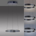 Lampa wisząca PURE E-LOOP Szary LED 2700-5000K 2550-15 Paul Neuhause