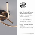 Lampa sufitowa POLINA Paul Neuhaus 9144-18