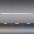 Lampa wisząca PURE MOTO-RISE Srebrna LED 2700-5000K 2545-95 Paul Neuhause