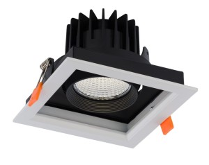 Oprawa wpuszczana CL DIA LED 18W, 3000K WHITE/BLACK 	8722 Nowodvorski Lighting