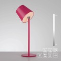 Lampka stołowa BOTERIA różowa LED przenośna z dotykowym ściemniaczem 19251-87 Just Light