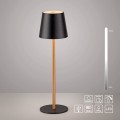 Lampa stołowa EURIA Czarny LED 3000K 19250-68 Just Light