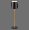Lampa stołowa EURIA Czarny LED 3000K 19250-68 Just Light
