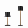 Lampa stołowa EURIA Czarny LED 3000K 19250-68 Just Light