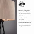 Lampa podłogowa GREEN DURO Just Light 14894-39