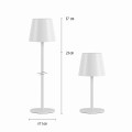 Lampa stołowa BOTERIA Biały LED 3000K 19251-16 Just Light