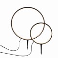 Lampa zewnętrzna ZIRKULU Czarny LED 3000K 1951X-SET Just Light