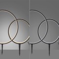 Lampa zewnętrzna ZIRKULU Czarny LED 3000K 1951X-SET Just Light