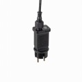 Lampa zewnętrzna ZIRKULU Czarny LED 3000K 1951X-SET Just Light