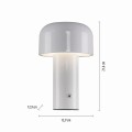 Lampa stołowa AGNES Biały LED 2700-5000K 19190-16 Just Light
