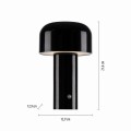 Lampa stołowa AGNES Czarny LED 2700-5000K 19190-18 Just Light