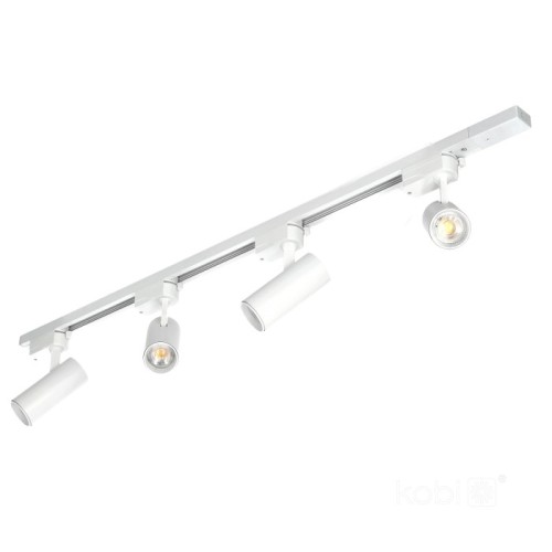  Zestaw szynowy 1-obwodowy NEXTRACK GO 4xGU10 1m 003724 biały Kobi 