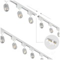  Zestaw szynowy 1-obwodowy NEXTRACK GO 4xGU10 1m 003724 biały Kobi 