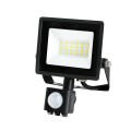 Naświetlacz LED z czujnikiem ruchu 20W barwa neutralna 1620lm czarny IP44 Kobi LED2B RED