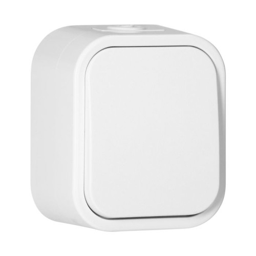 Włącznik schodowy pojedynczy natynkowy biały Ip54 OR-OE-7802/W