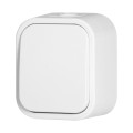 Włącznik schodowy pojedynczy natynkowy biały Ip54 OR-OE-7802/W