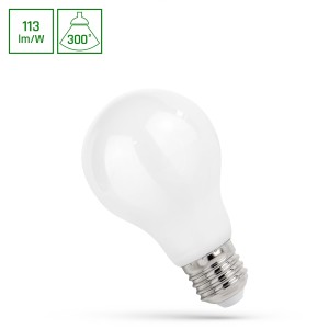 Żarówka LED E27 230V 8,5W barwa neutralna WOJ+14598 SPECTRUM