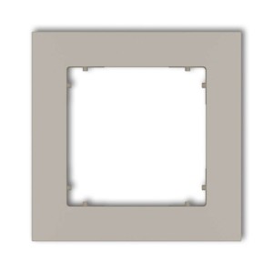 Ramka pojedyncza kwadratowa Taupe Karlik MINI - 60MR-1