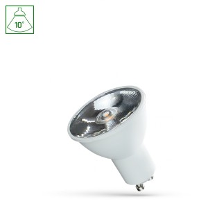 Żarówka LED GU10 230V 6W z soczewką WOJ+14103 SPECTRUM