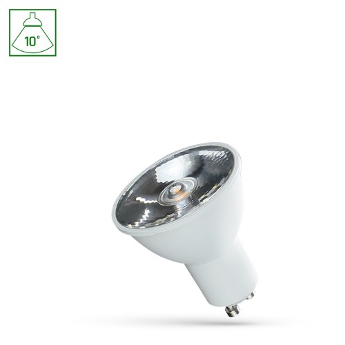 Żarówka LED GU10 230V 6W z soczewką WOJ+14103 SPECTRUM