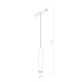 Lampa wisząca ROLLER LED 9W do systemu szynowego LVM 11640 Nowodvorski