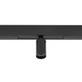 Reflektorek SPOT LED 1W 3000K 65lm 38° czarna system niskonapięciowy NANO-LVM 11712 Nowodvorski