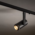 Reflektorek ZOOM LED 7W 3000K 300lm 15-45° czarna system niskonapięciowy NANO-LVM 11715 Nowodvorski