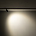 Reflektorek ZOOM LED 2W 3000K 120lm 15-45° czarna system niskonapięciowy NANO-LVM 11713 Nowodvorski