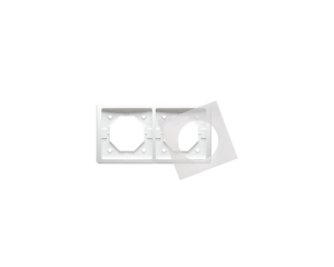 Ramka 2- krotna IP44 biały - BMR2B/11