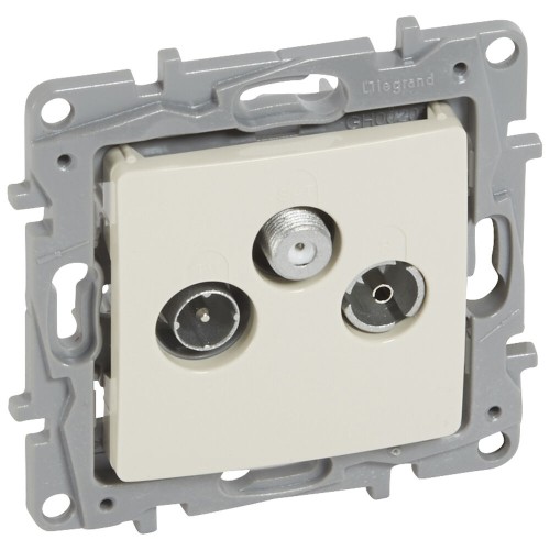 LEGRAND NILOE GNIAZDO TV-RD-SAT GWIAZDA KREM - 664863