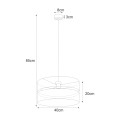 Lampa wisząca K-5501 z serii MALAVI Kaja Lighting