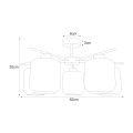 Lampa sufitowa K-5512 z serii IGA Kaja Lighting