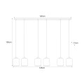 Lampa wisząca K-5577 z serii MIRI Kaja Lighting