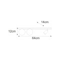 Lampa sufitowa K-5495 z serii ANDI Kaja Lighting