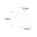 Kinkiet K-5603 z serii ABRO Kaja Lighting
