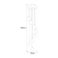 Lampa wisząca K-5562 z serii GALAXY Kaja Lighting