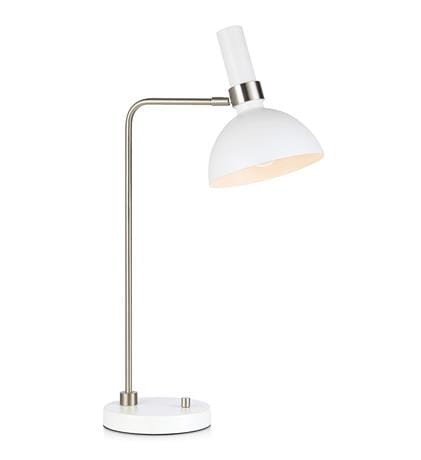 lampa stołowa LARRY 1L Biały/Stal 107502 Markslojd