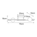 Lampa wisząca K-5760 z serii PARMA Kaja Lighting