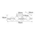 Lampa wisząca K-5761 z serii PARMA Kaja Lighting