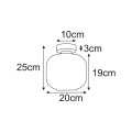 Lampa sufitowa K-5652 z serii CLARK Kaja Lighting