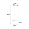 Lampa wisząca K-5676 z serii ARCO Kaja Lighting