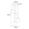 Lampa wisząca K-5627 z serii CAPRI Kaja Lighting