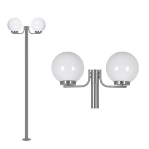 Wysoka zewnętrzna lampa stojąca K-LP270-2200 z serii ANA | KAJA