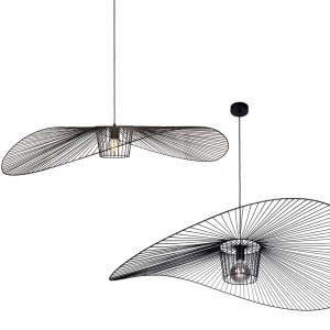 Lampa wisząca KAPELUSZ źródło światła E27 KP-21 CZARNY KAJA Lighting