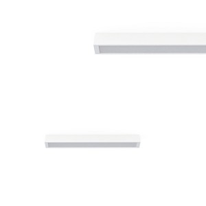 Prosta, podłużna lampa sufitowa STRAIGHT LED WHITE 60 na świetlówkę Nowodvorski Lighting